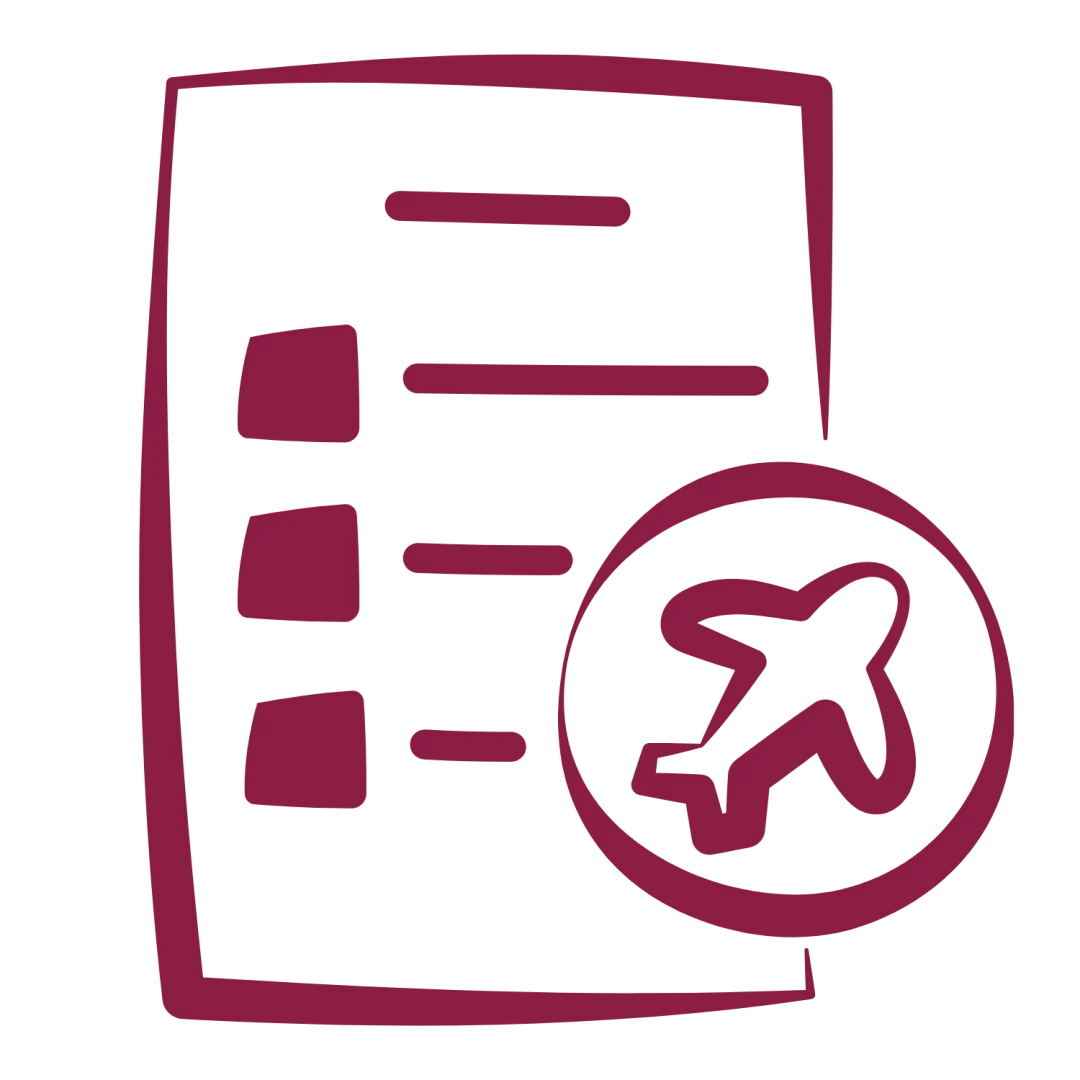 تقديم مخططات للسفر